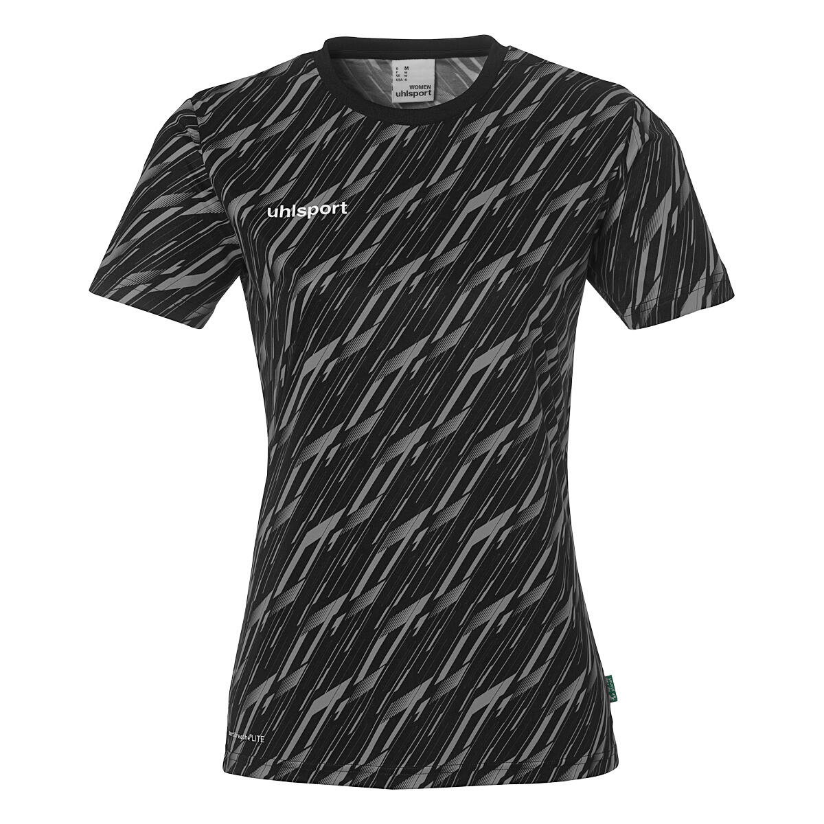 Uhlsport - T-shirt D'Entraînement Progressive 28 Women Uhlsport - T-shirt Manches Courtes - Blanc|noir - M. - Decathlon