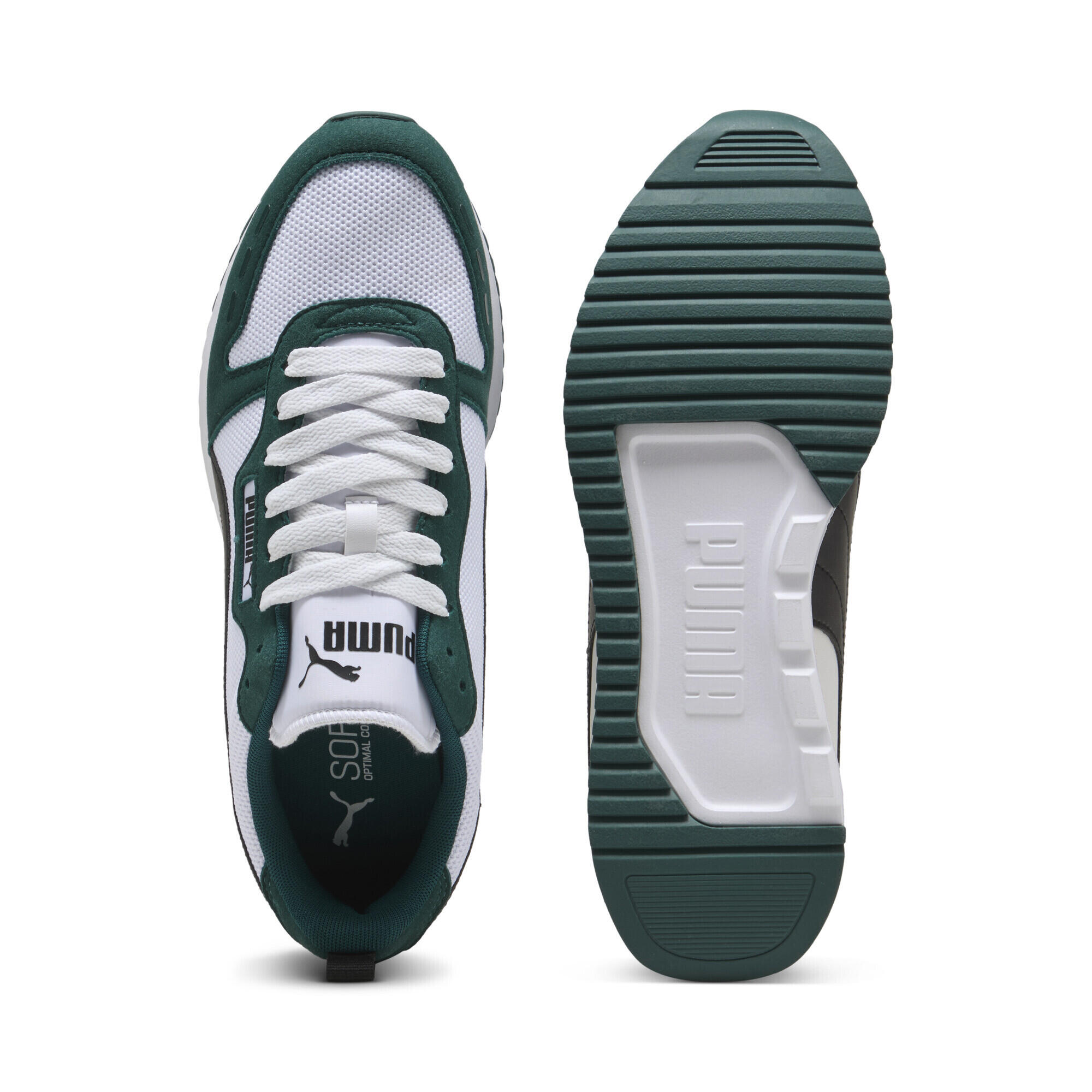 Zapatillas PUMA R78 PUMA Dark Myrtle Black Warm White Green 4/7