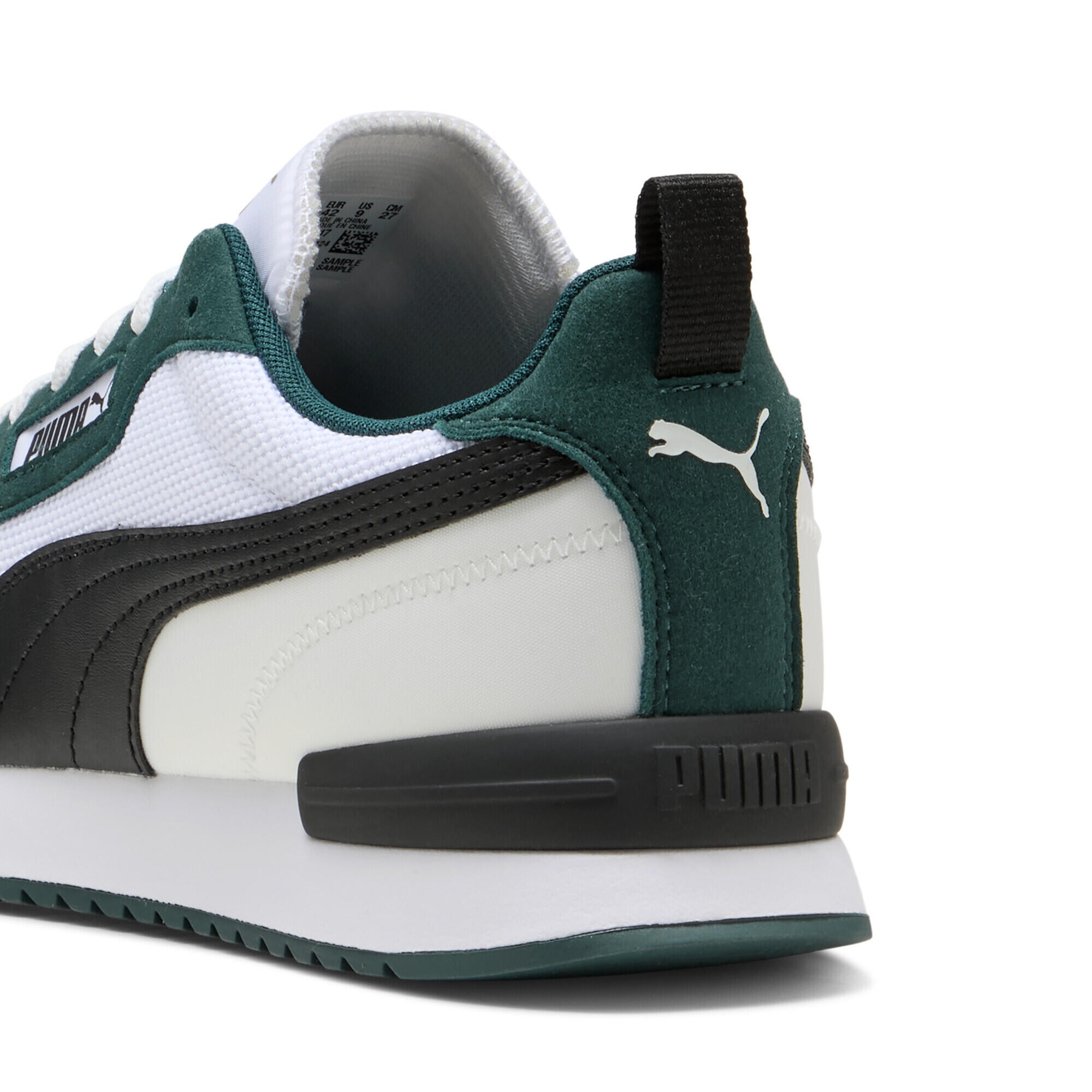 Zapatillas PUMA R78 PUMA Dark Myrtle Black Warm White Green 2/7