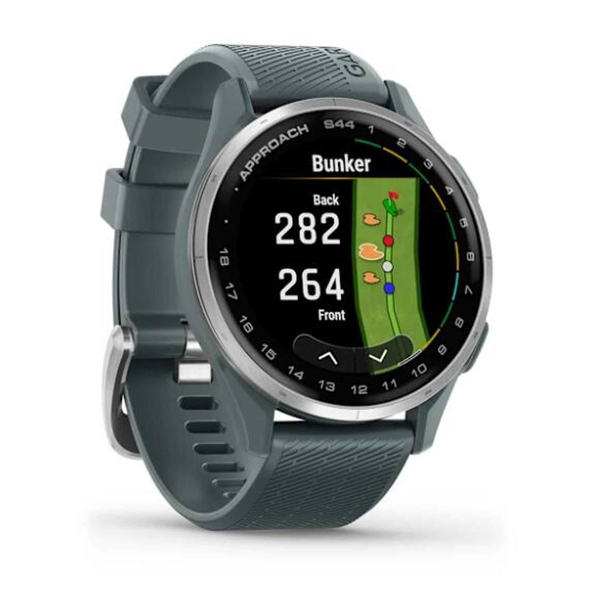 Garmin - Montre De Golf Intelligente Garmin Approach S44, Gris - Bracelet Gps - Gris - No Size - Decathlon