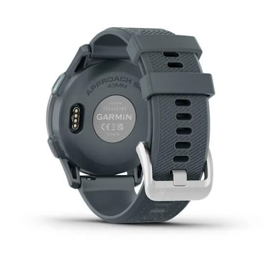 Montre de golf intelligente Garmin Approach S44, gris 4/4
