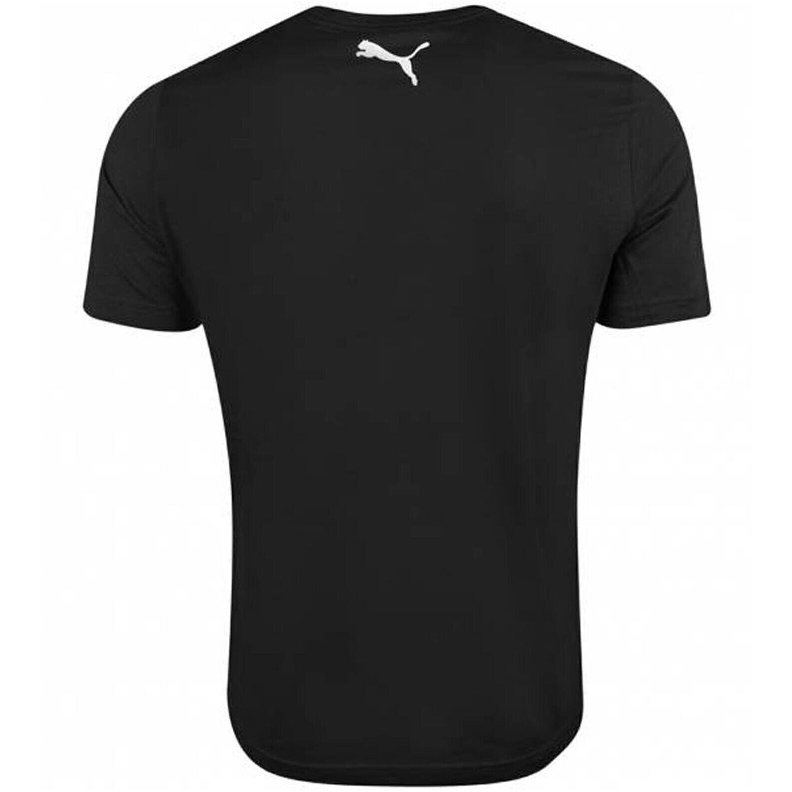 Maglietta Puma Junior Blank Base T-shirt 2-pack, Nero, Bambini 2/2