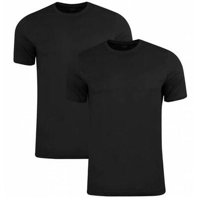 T-Shirt Puma Junior Blank Base T-shirt 2-pack, Schwarz, Kinder
