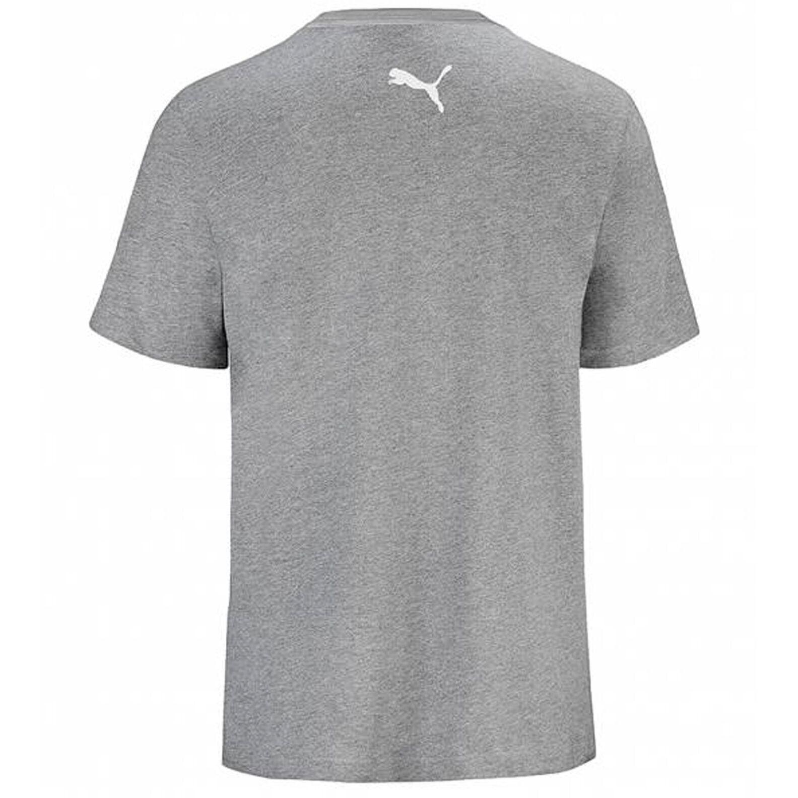 Maglietta Puma Junior Base T-shirt Navy 2-pack, Grigio, Bambini 2/2