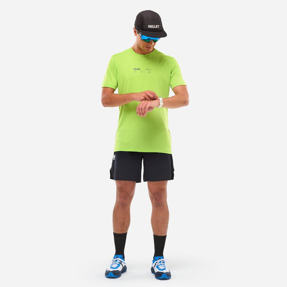 Koszulka męska z krótkim rękawem Millet Intense Essential Ts Ss M active fit