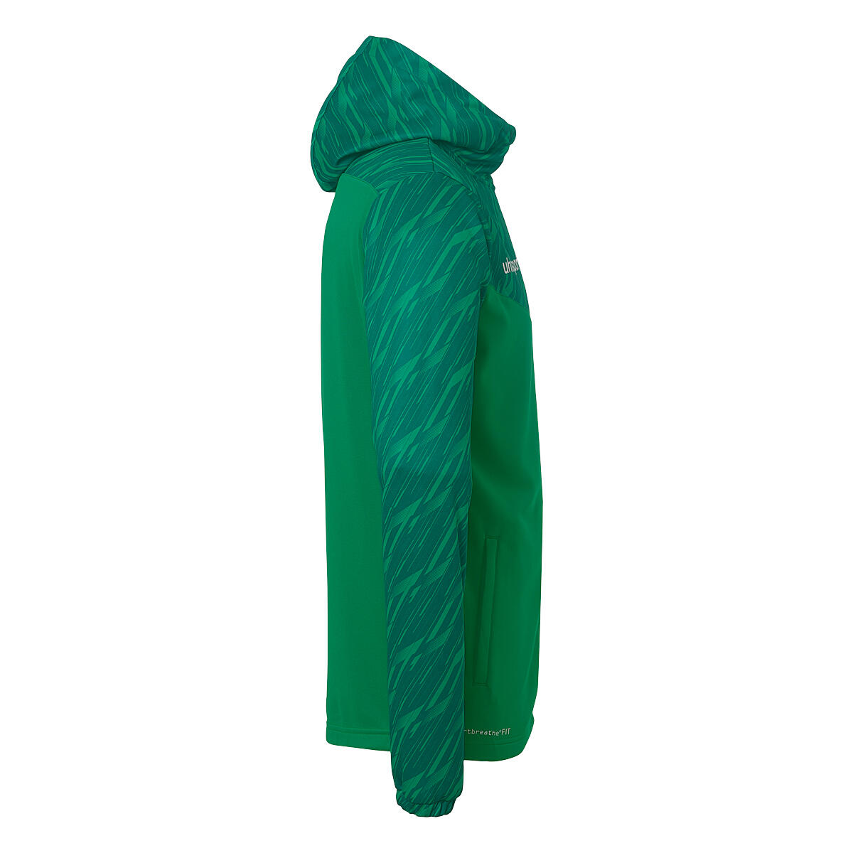 Giacca con cappuccio Uhlsport Progressive 28 4/4
