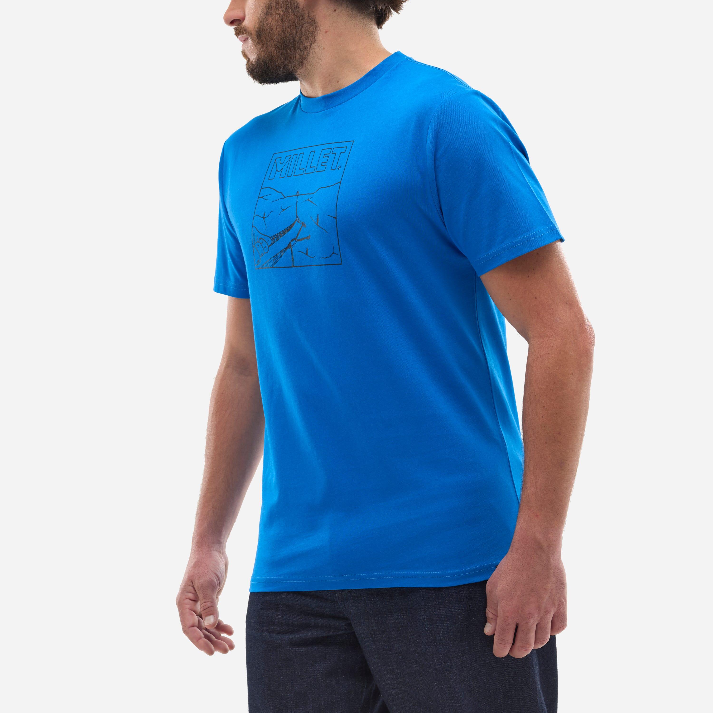 T-shirt Arrampicata Uomini  CIMAÏ CLIMB 3/4
