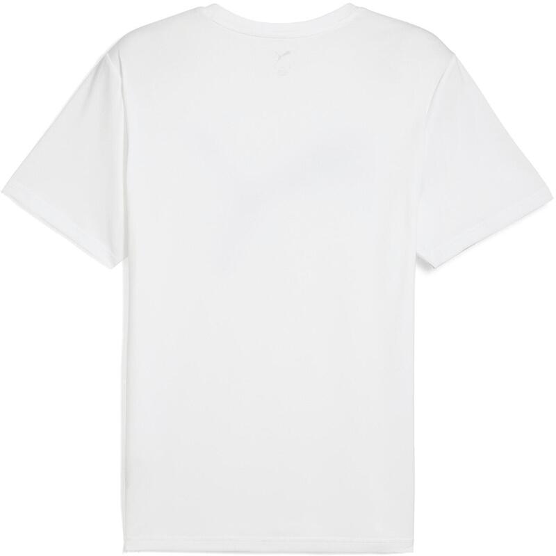 Tricou barbati Puma M Tad Essentials Solid Cat Tee, Alb