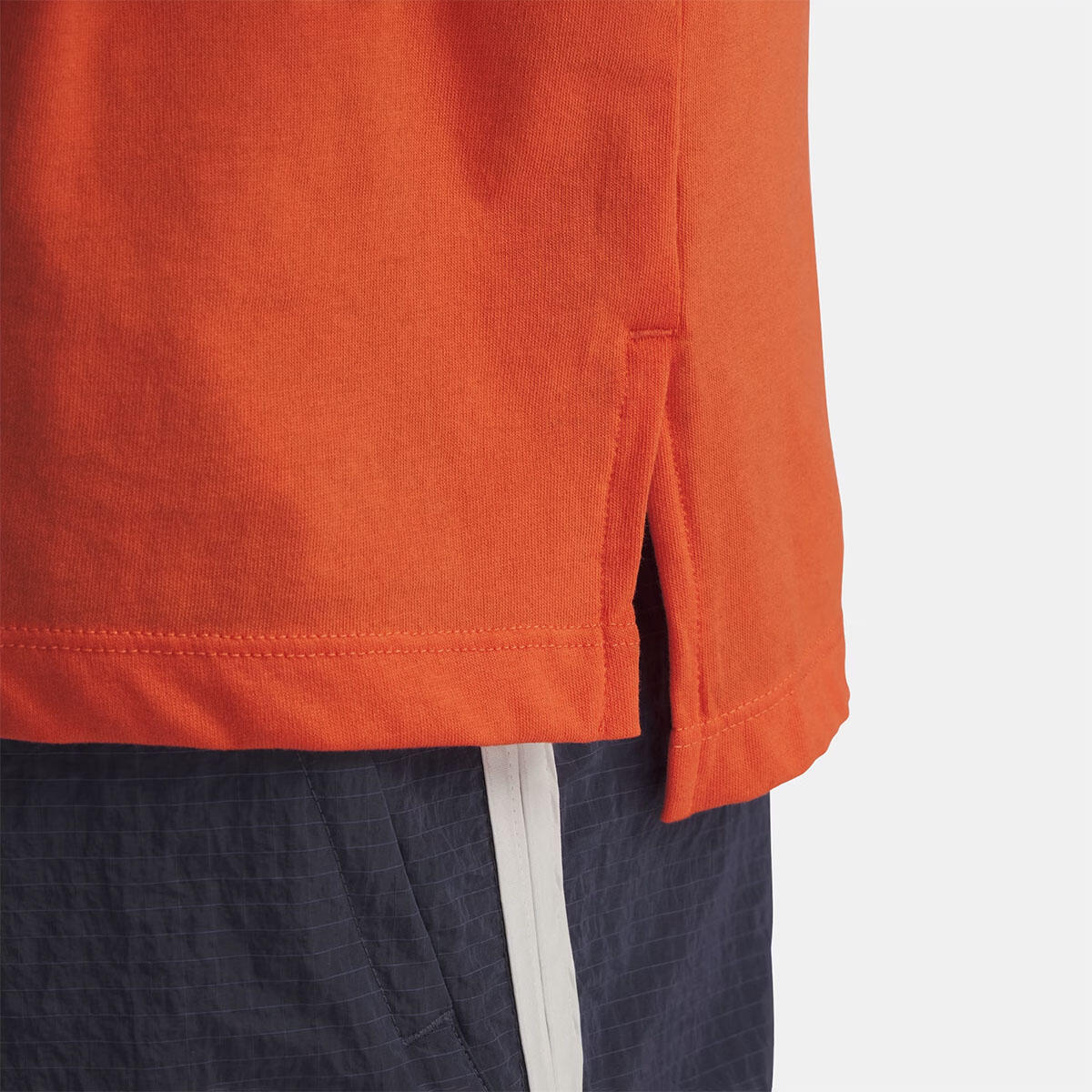 T-shirt UA Run 96 laranja de manga curta para homem 3/4