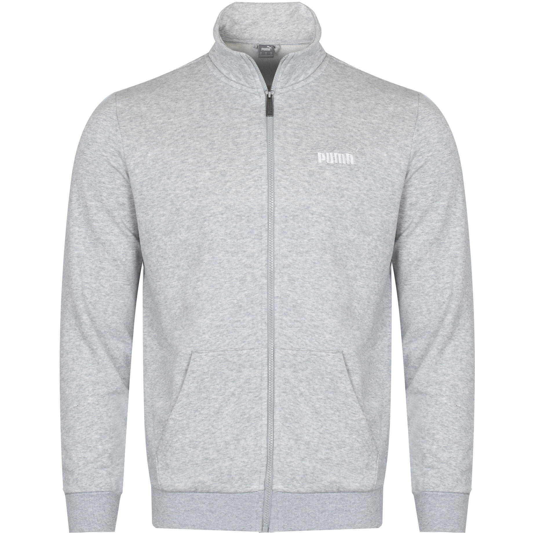 Puma - Veste Puma Ess 2 Col Track Jacket Tr, Gris, Hommes - Gilet Manches Longues - Gris - 42 M/l - Decathlon