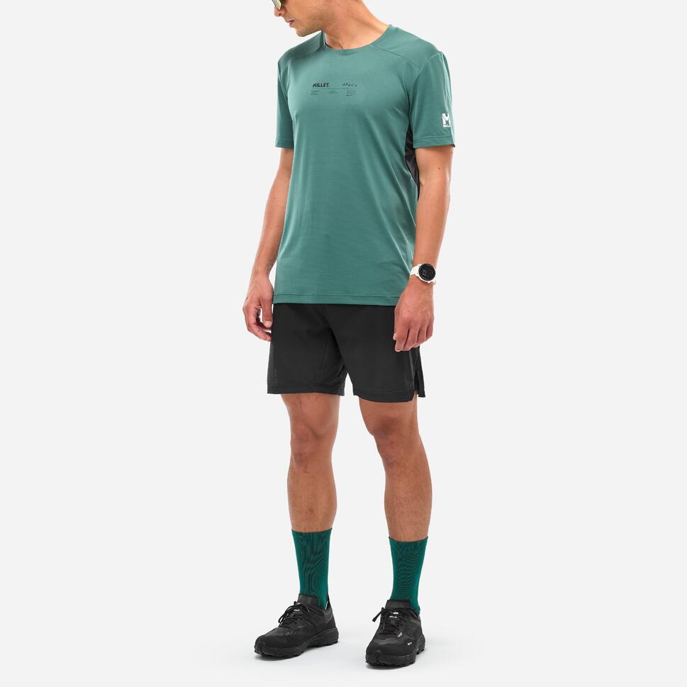 Koszulka do biegania męska Millet Intense Ts Ss M active fit