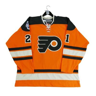 Seconda Mano - Maglia NHL dei Philadelphia Flyers Reebok - Stato eccellente
