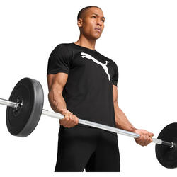 T-shirt Puma M Tad Essentials Solid Cat Tee, Noir, Hommes