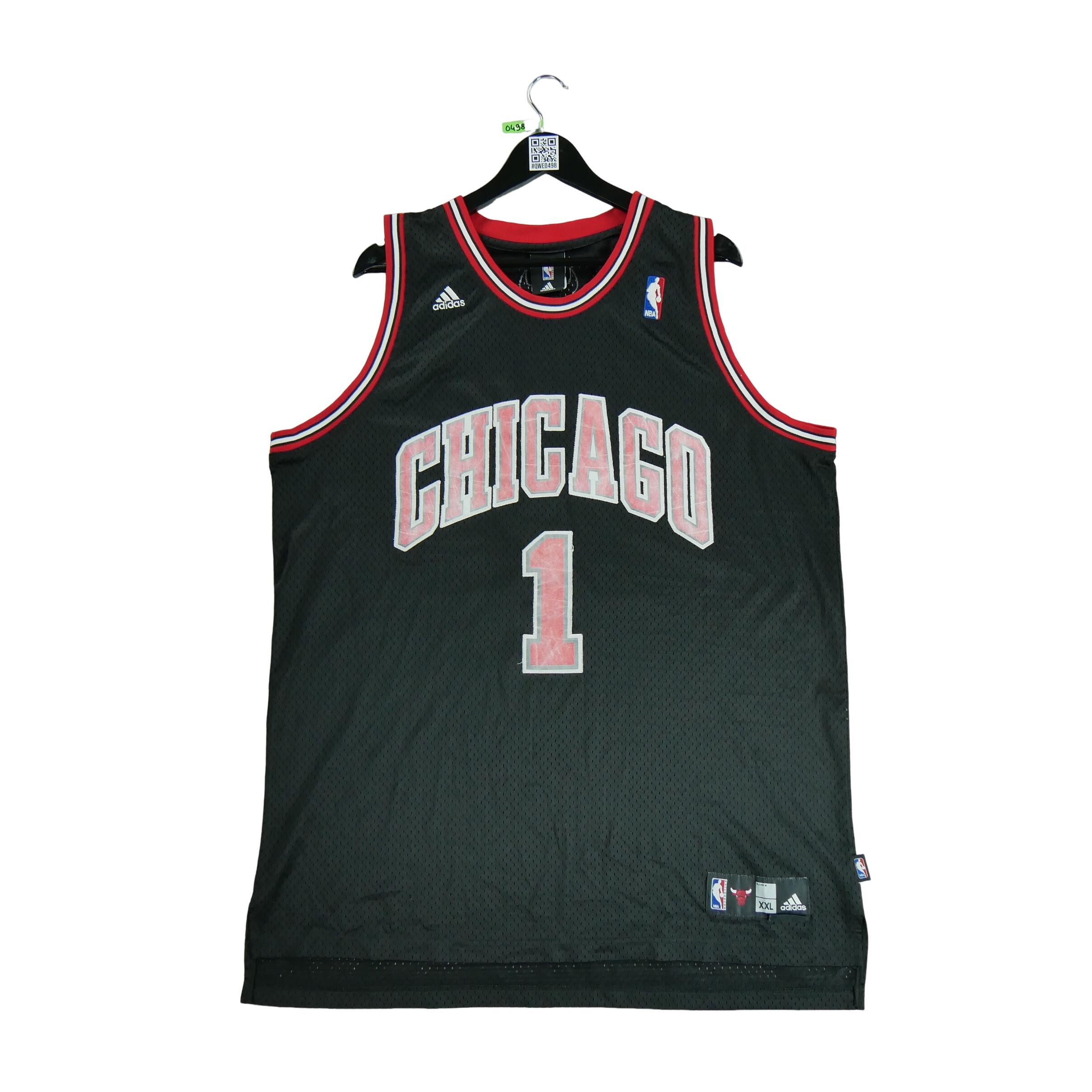 ADIDAS Seconda Mano - Maglia NBA dei Chicago Bulls Adidas - Stato molto buono