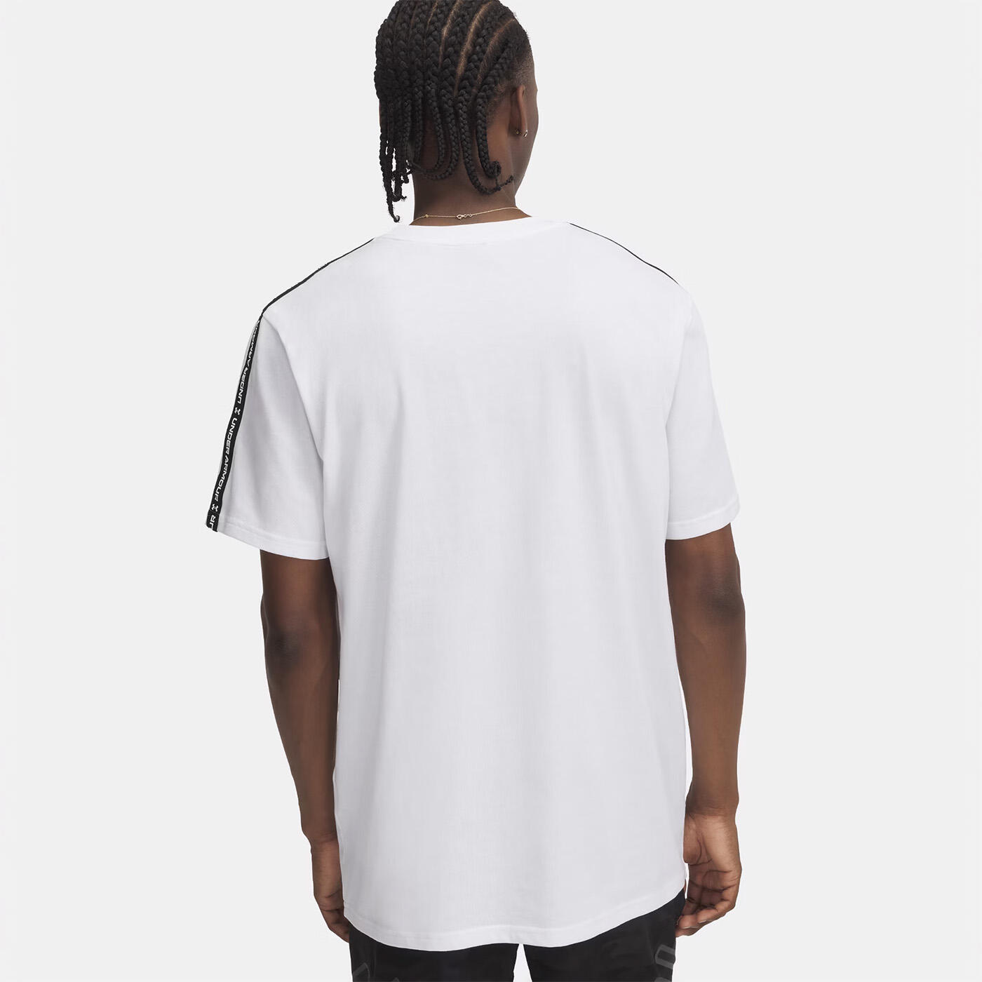 T-shirt UA Icon Heavyweight con bande firmate per uomo 2/3