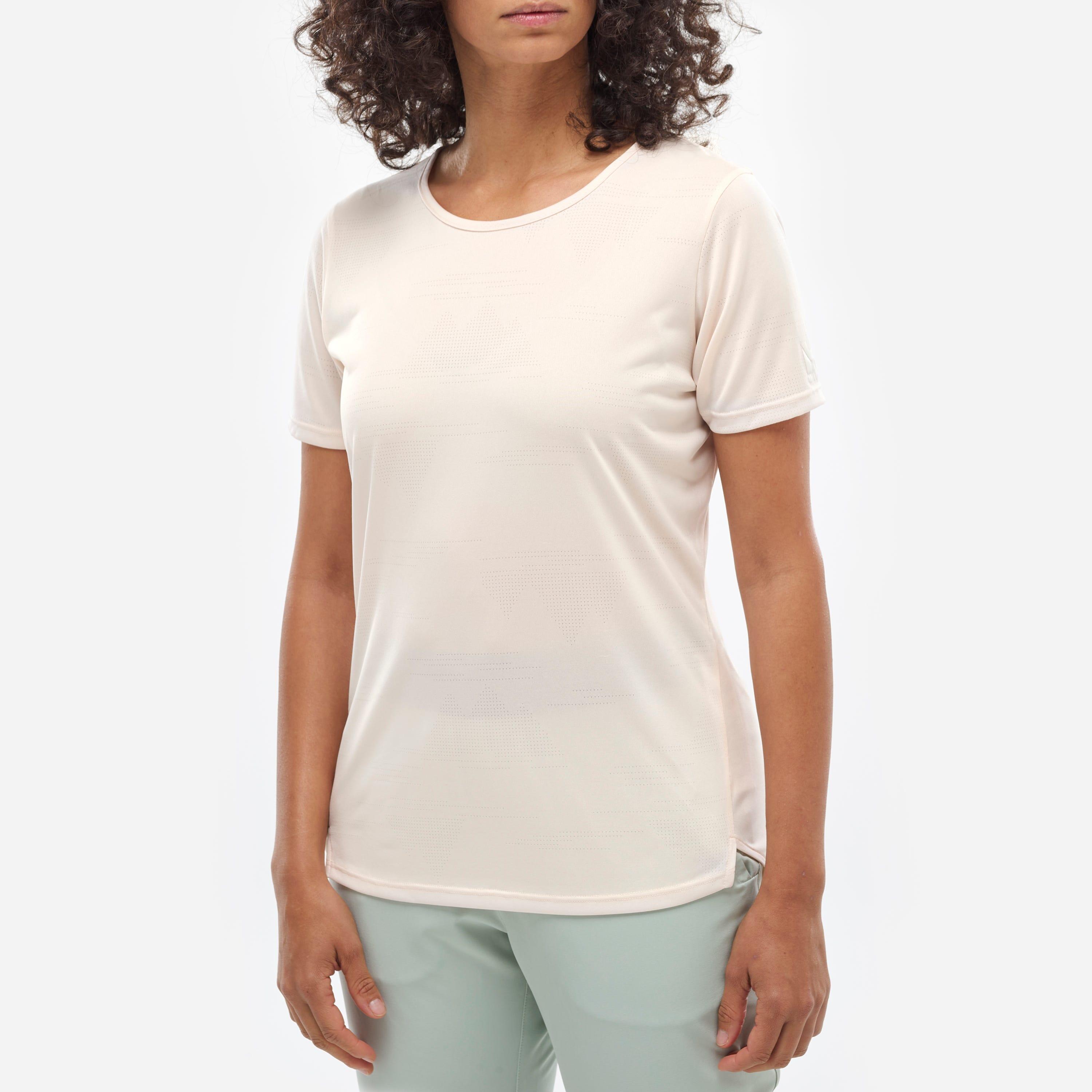 T-shirt Wandelen voor dames WANAKA LIGHT 3/5