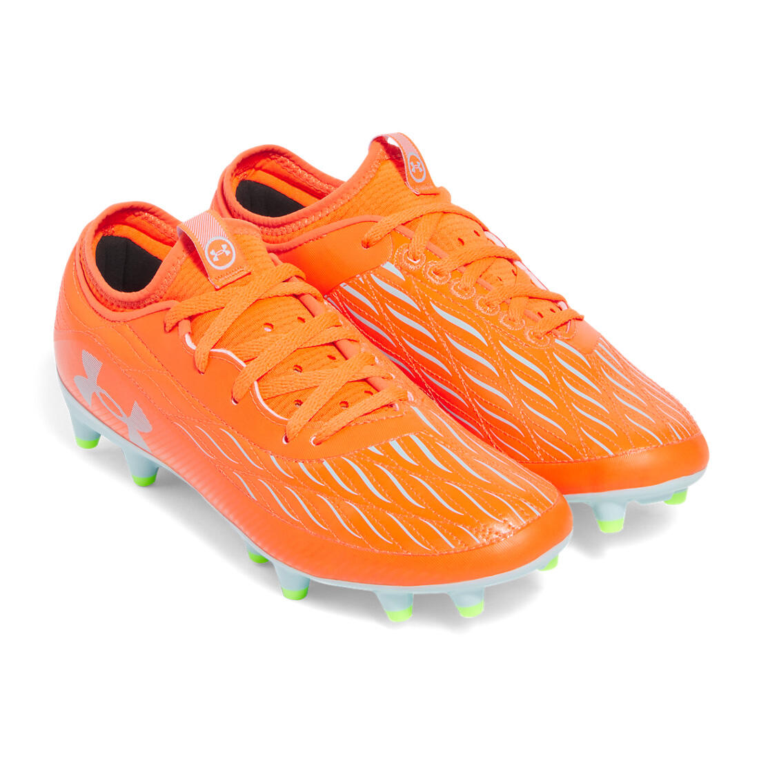 Scarpe da calcio UA Magnetico Select 4 FG Junior Under Armour Arancione 5/5