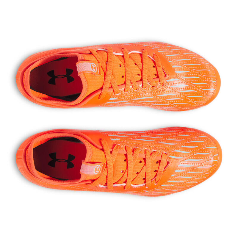 Ghete de fotbal UA Magnetico Select 4 FG Junior Under Armour Portocaliu