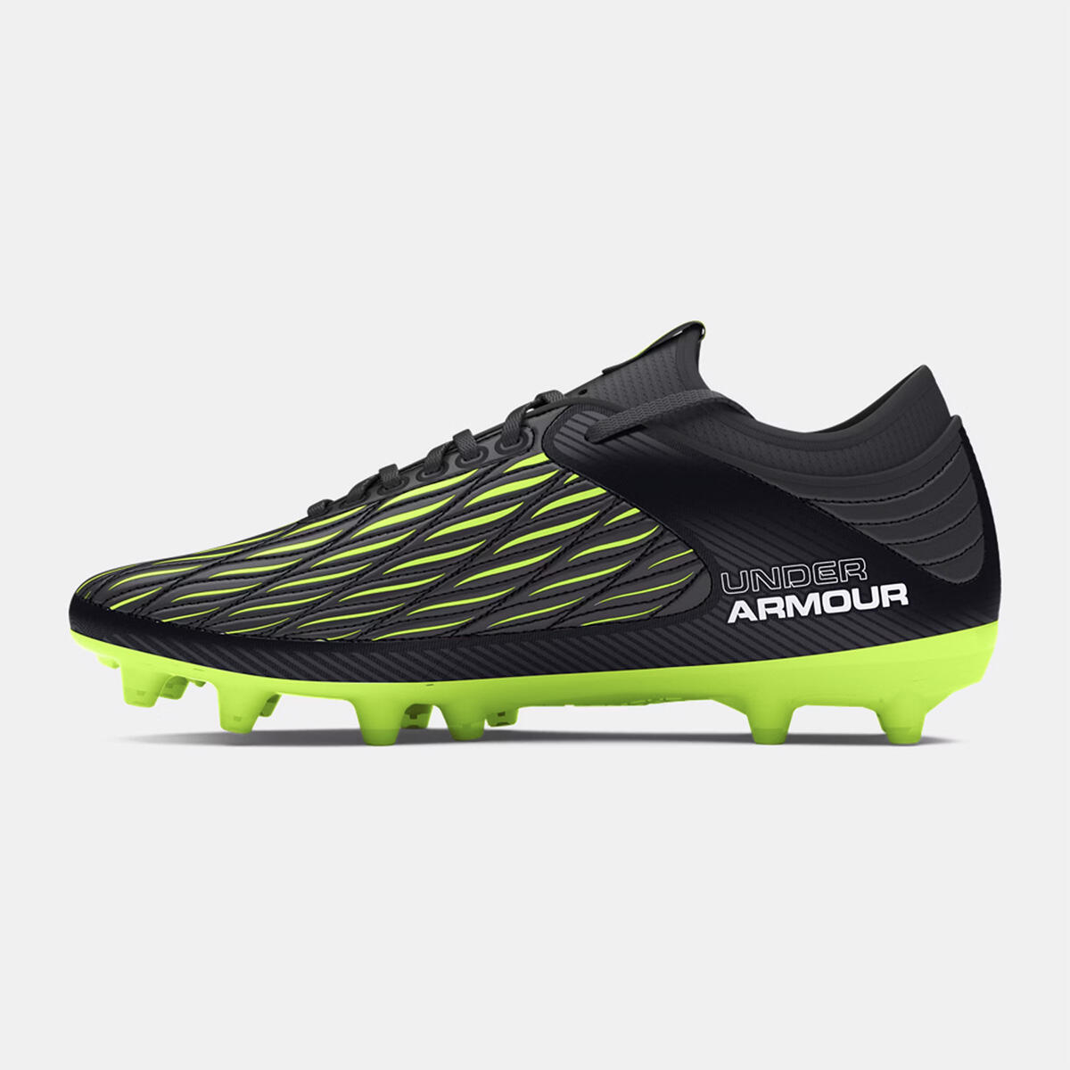 Scarpe da calcio UA Magnetico Select 4 Fg Nero e verde 3/5