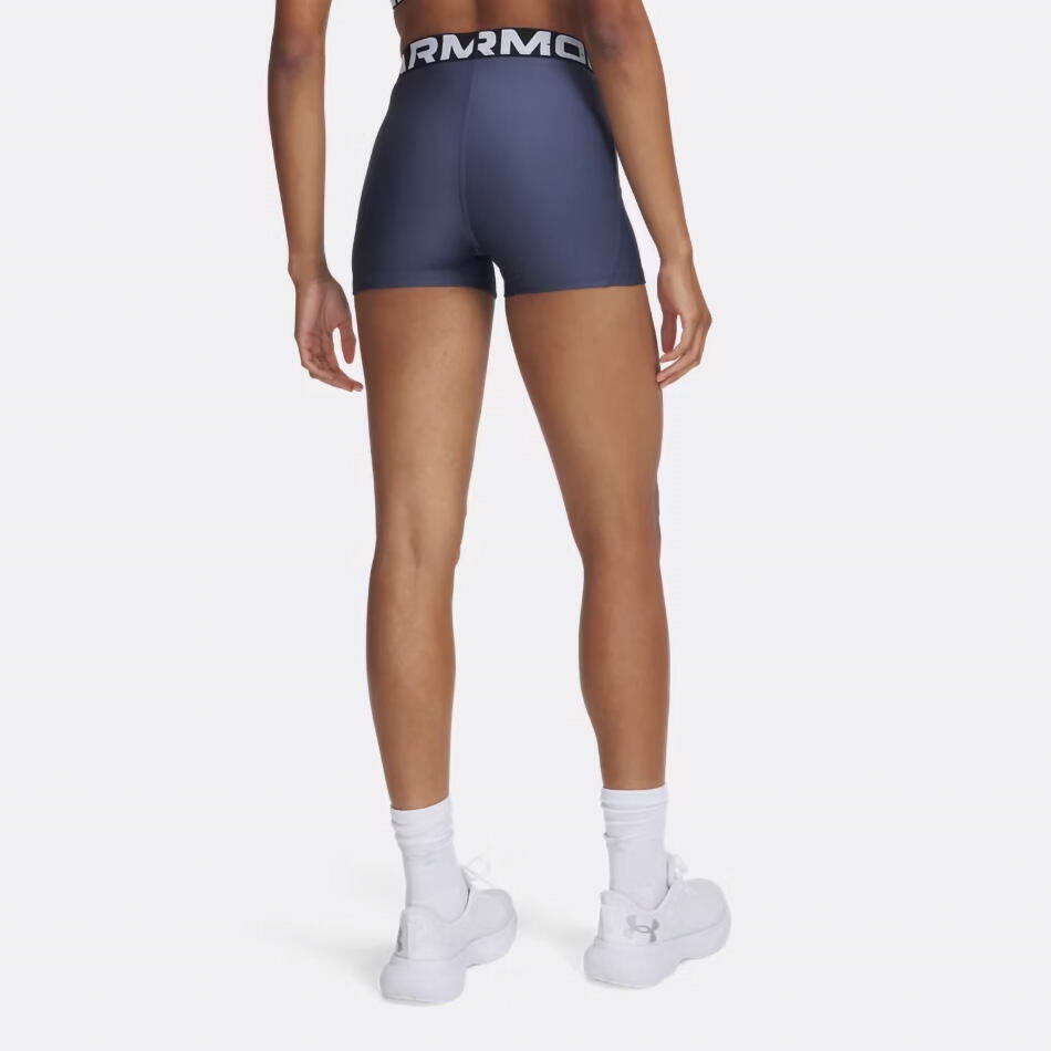 Pantalón Corto Under Armour Heatgear® Gris Tormenta Para Mujer 2/3