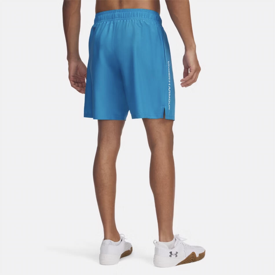 Short UA Tech™ Woven Wordmark Bleu éther pour homme 2/5