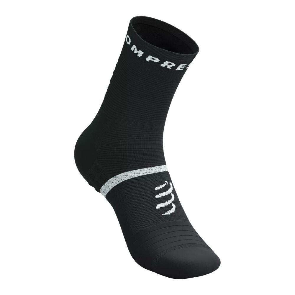COMPRESSPORT Meias PRO Marathon V2.0 Preto Branco corrida Unisex Preto Compressport