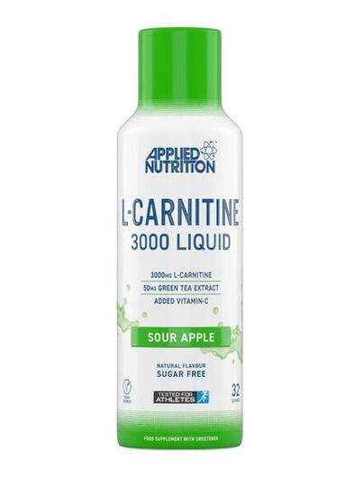 Applied Nutrition L-Carnitine 3000 Liquid (480ml) Sour Apple