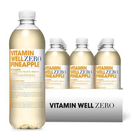 Zero 500ml Vitamin Well (lot de 12)
