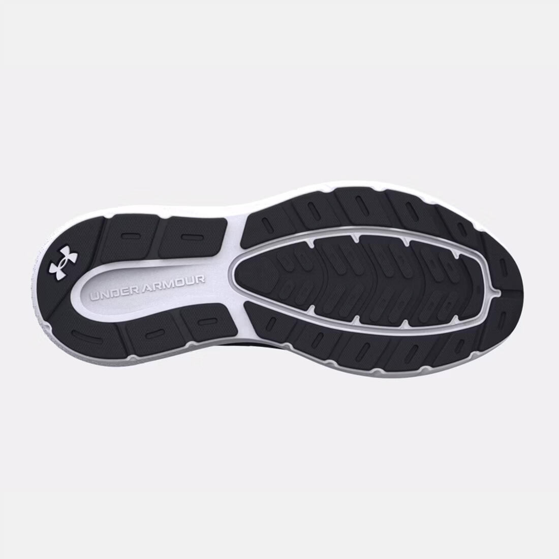 Chaussure de running UA Rogue 5 noire et blanche pour femme 2/7
