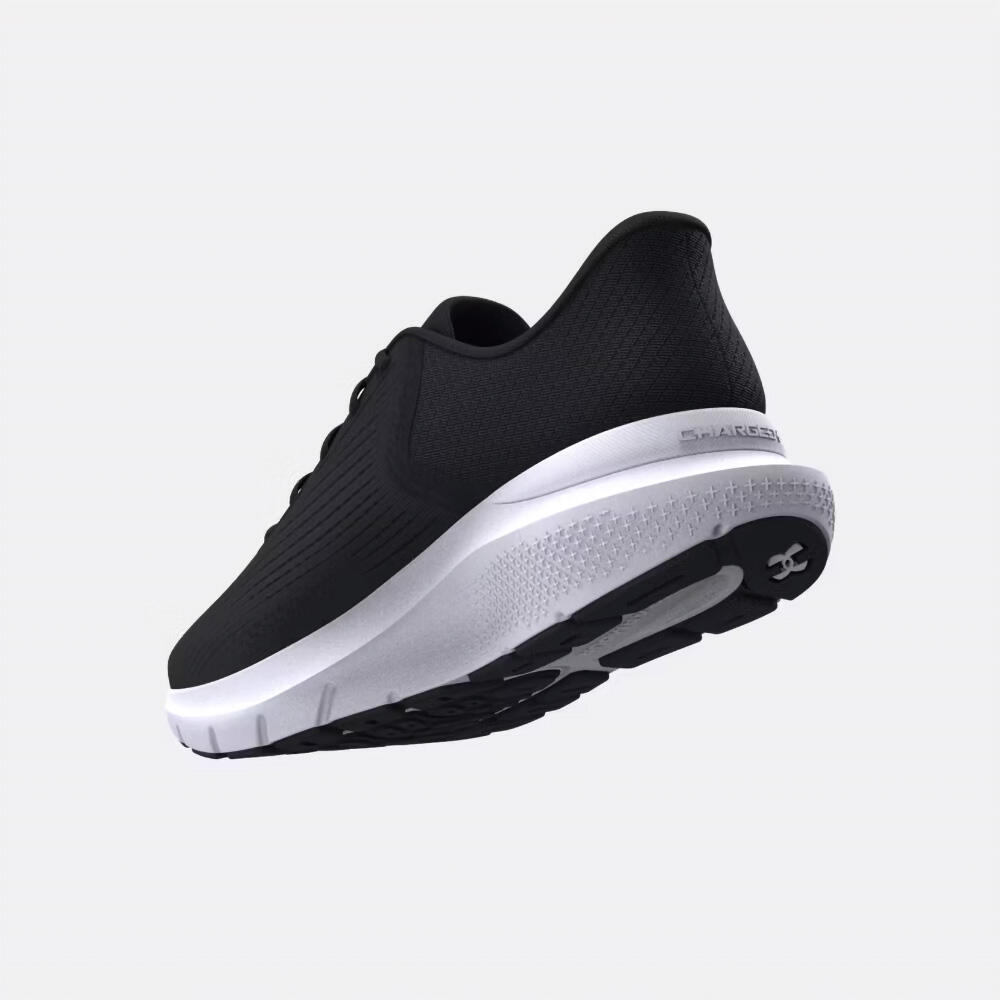 Chaussure de running UA Rogue 5 noire et blanche pour femme 5/7