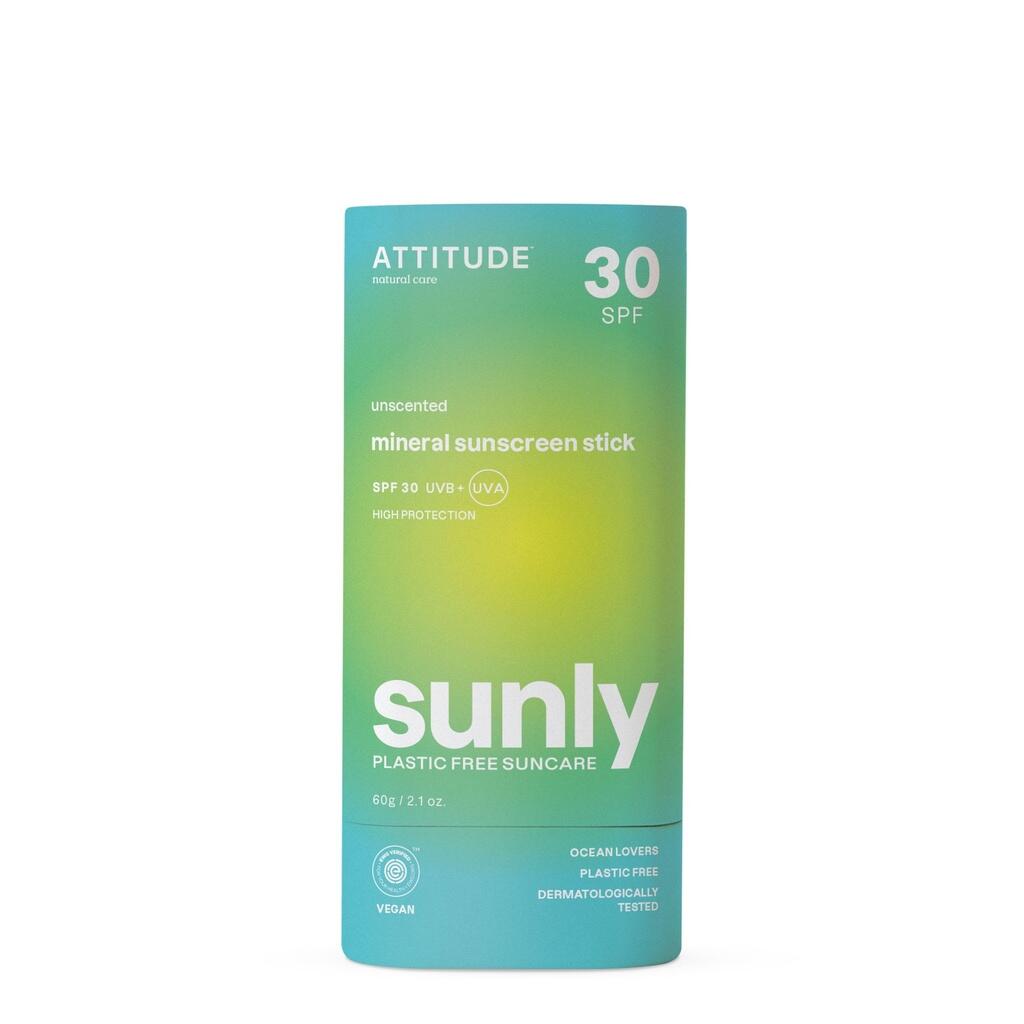 ATTITUDE Sunly - Stick solar - SPF 30 - Sin olor