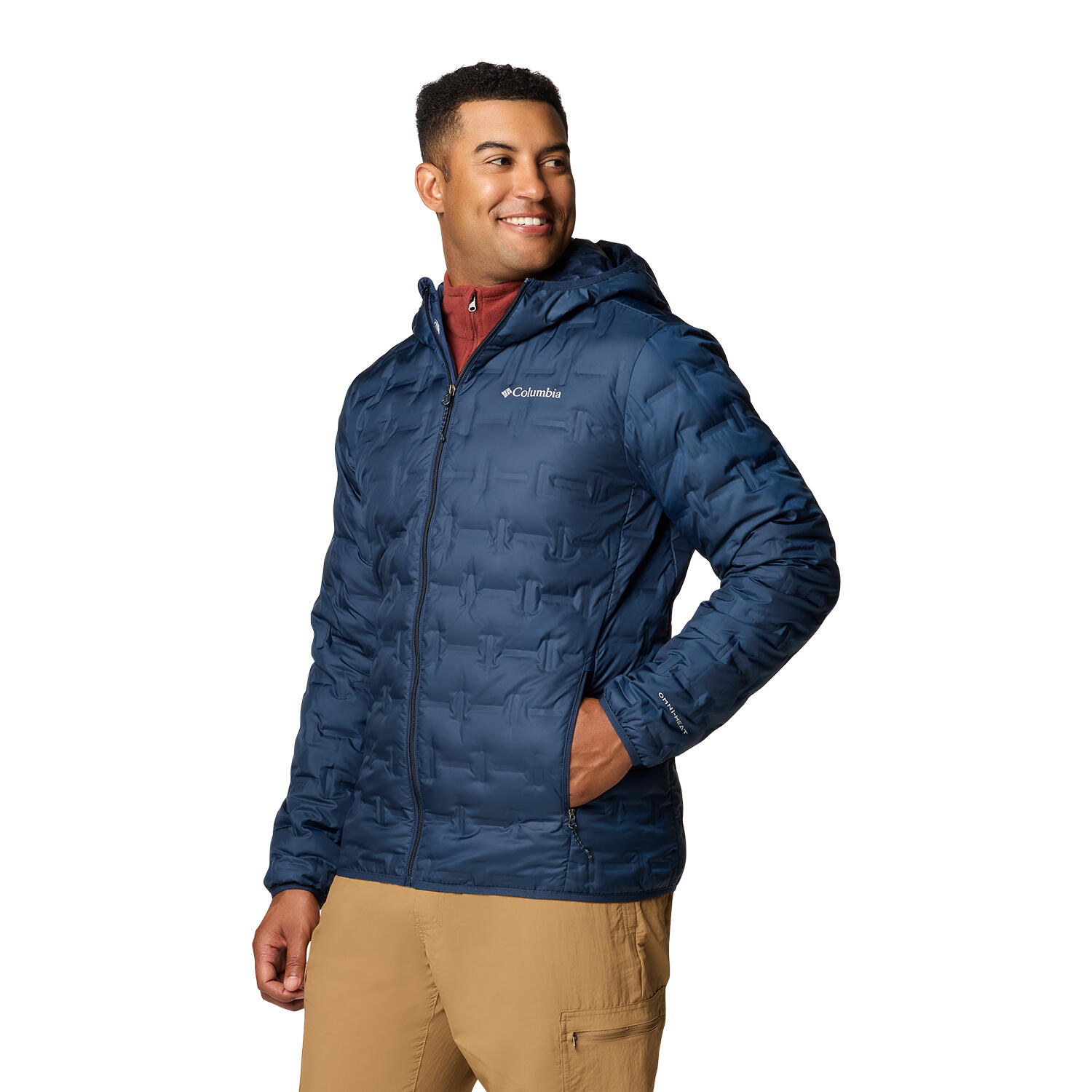 Veste matelassée pour homme Columbia Delta Ridge II avec capuche 3/7