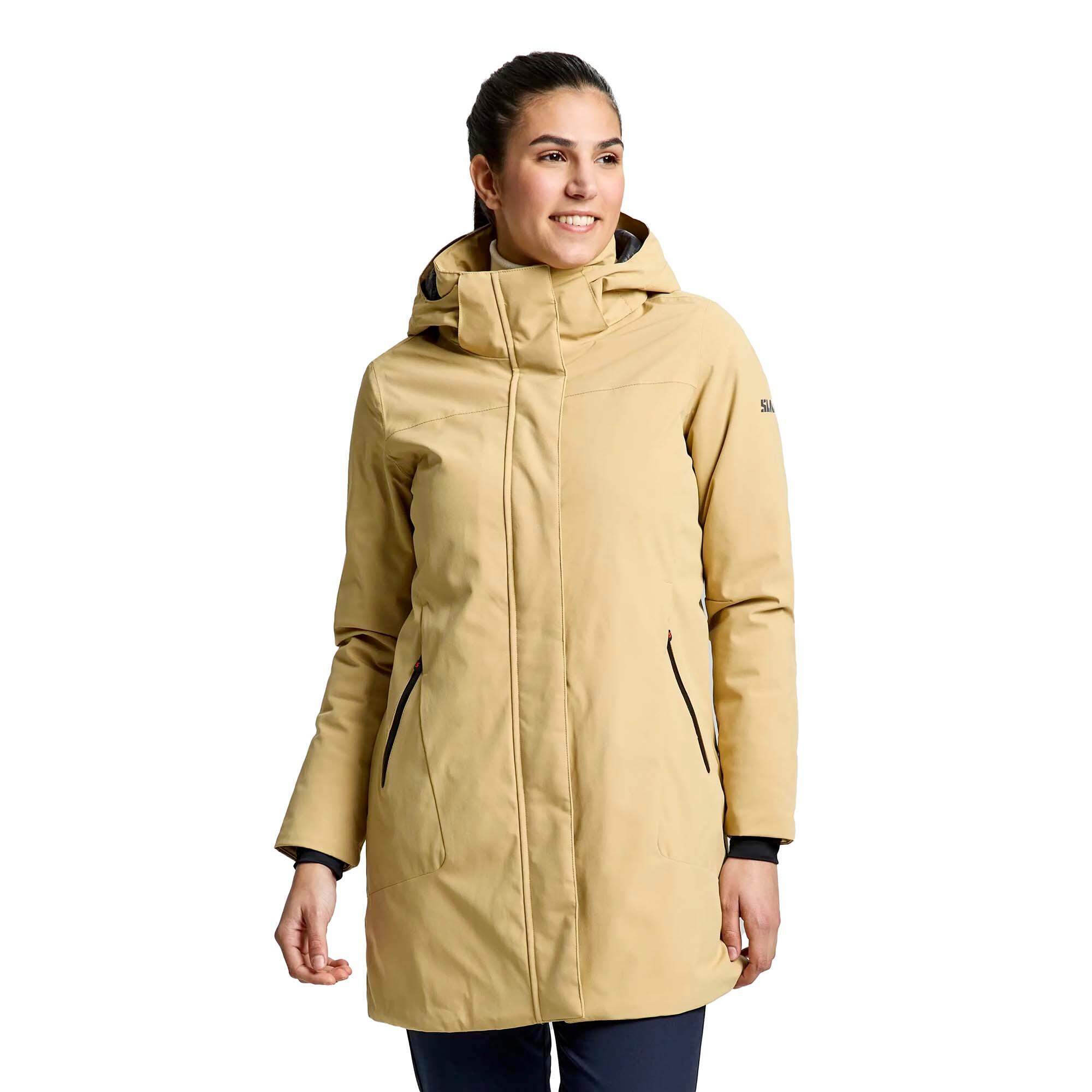 Slam - Manteau Slam Deck Ws Femme - Veste - Marron - Decathlon