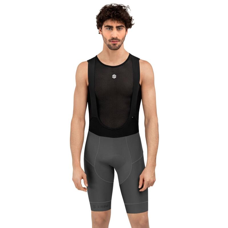 Culote corto ciclismo hombre SRX Maxim Gris