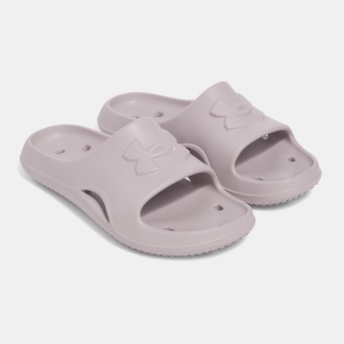 Claquettes violet pastel UA Locker V pour adulte 5/5