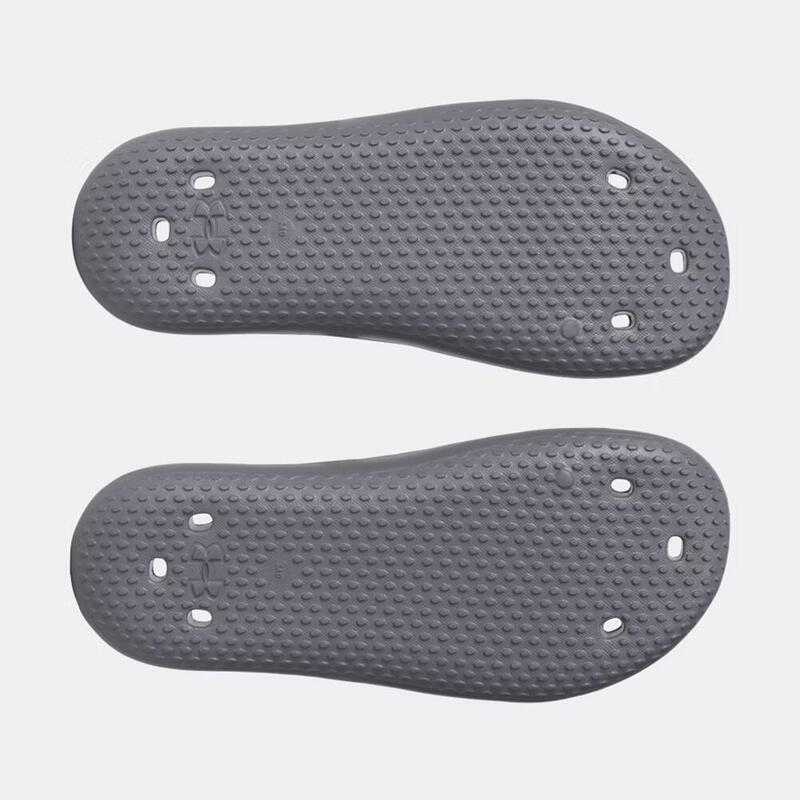 Claquettes grises UA Locker V pour adulte