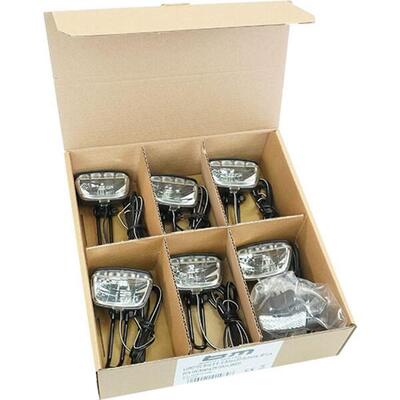 Busch & Müller E-Bike-Scheinwerfer Briq-S E E-25 schwarz 60 lx Werkstatt 6 St...