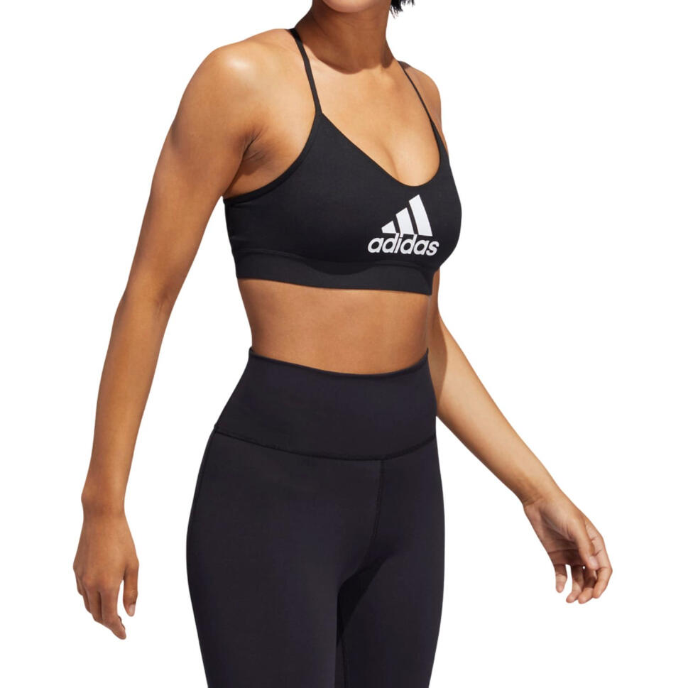 Top damski Adidas Am Bos biustonosz sportowy