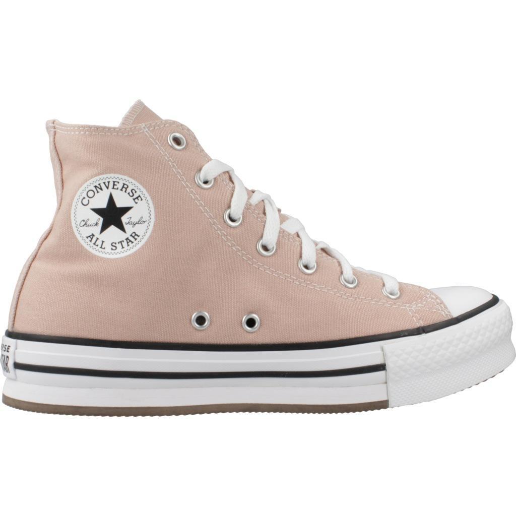 Zapatillas niña Converse Eva Lift Hi Dusty Rosa 4/5