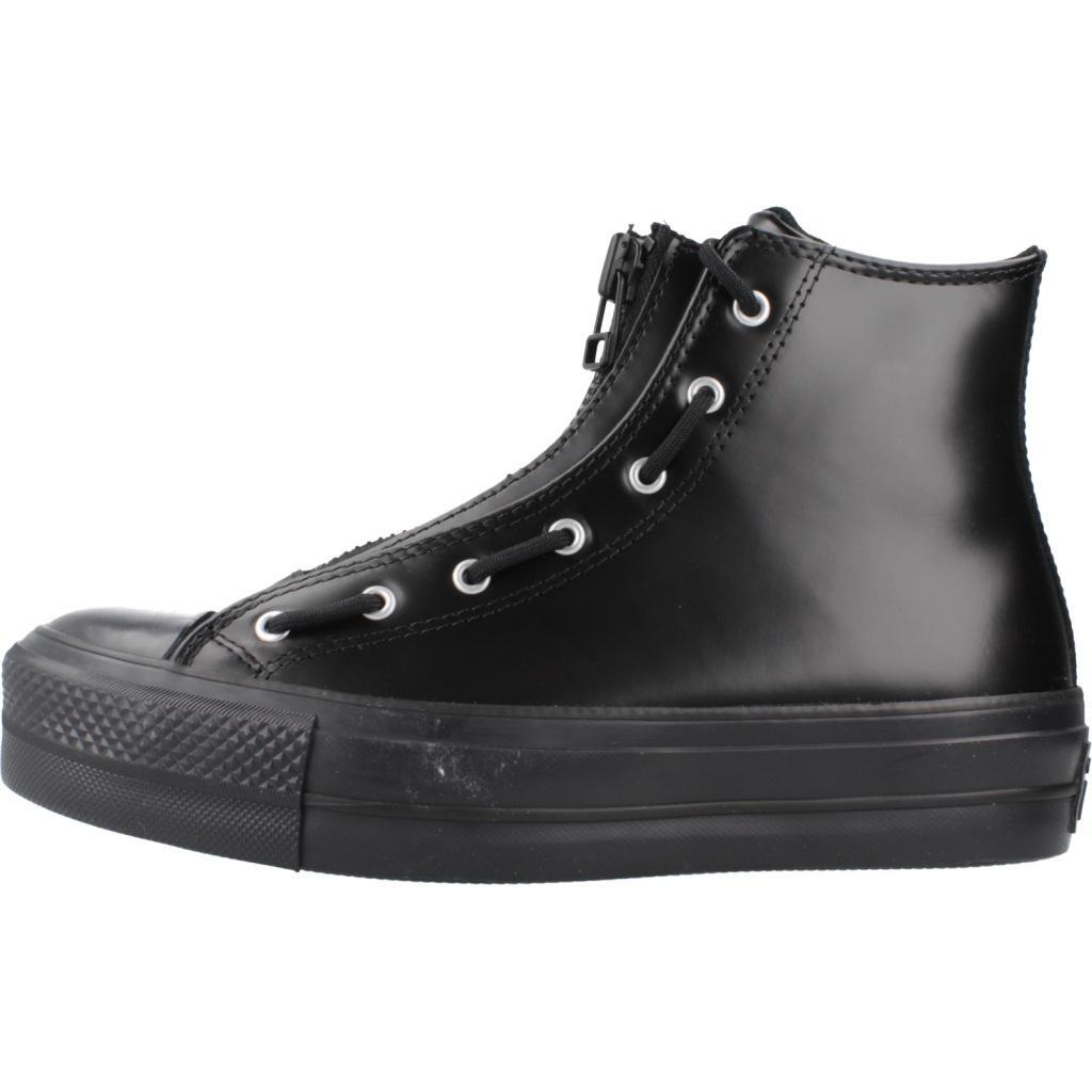 Baskets Converse Modèle Chuck Taylor All Star Lift Hi Couleur Noir 2/5