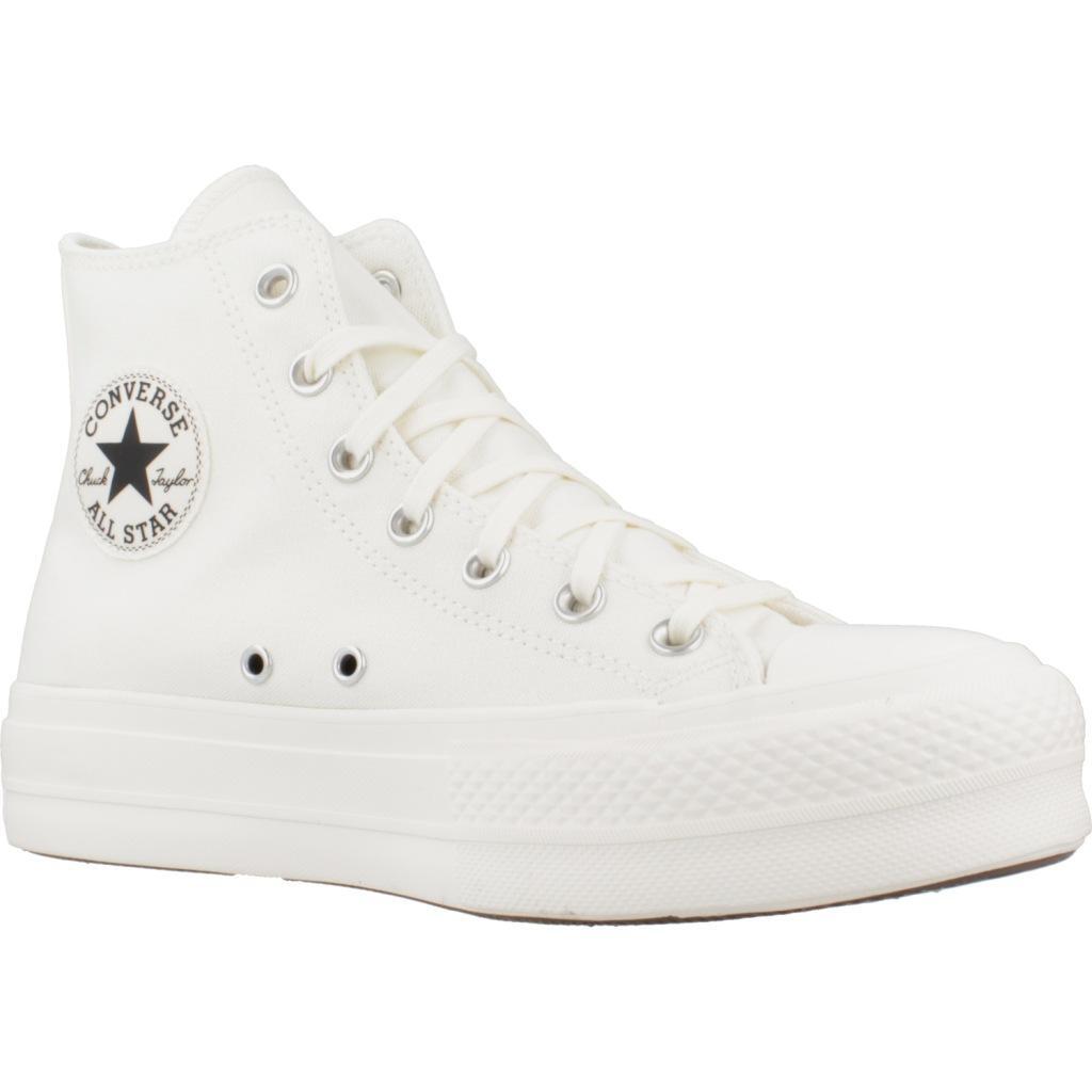 Baskets Converse Modèle Ctas Lift Hi Couleur Blanc 5/5