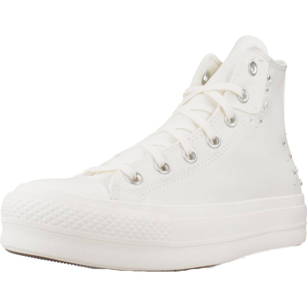 Baskets Converse Modèle Ctas Lift Hi Couleur Blanc 1/5