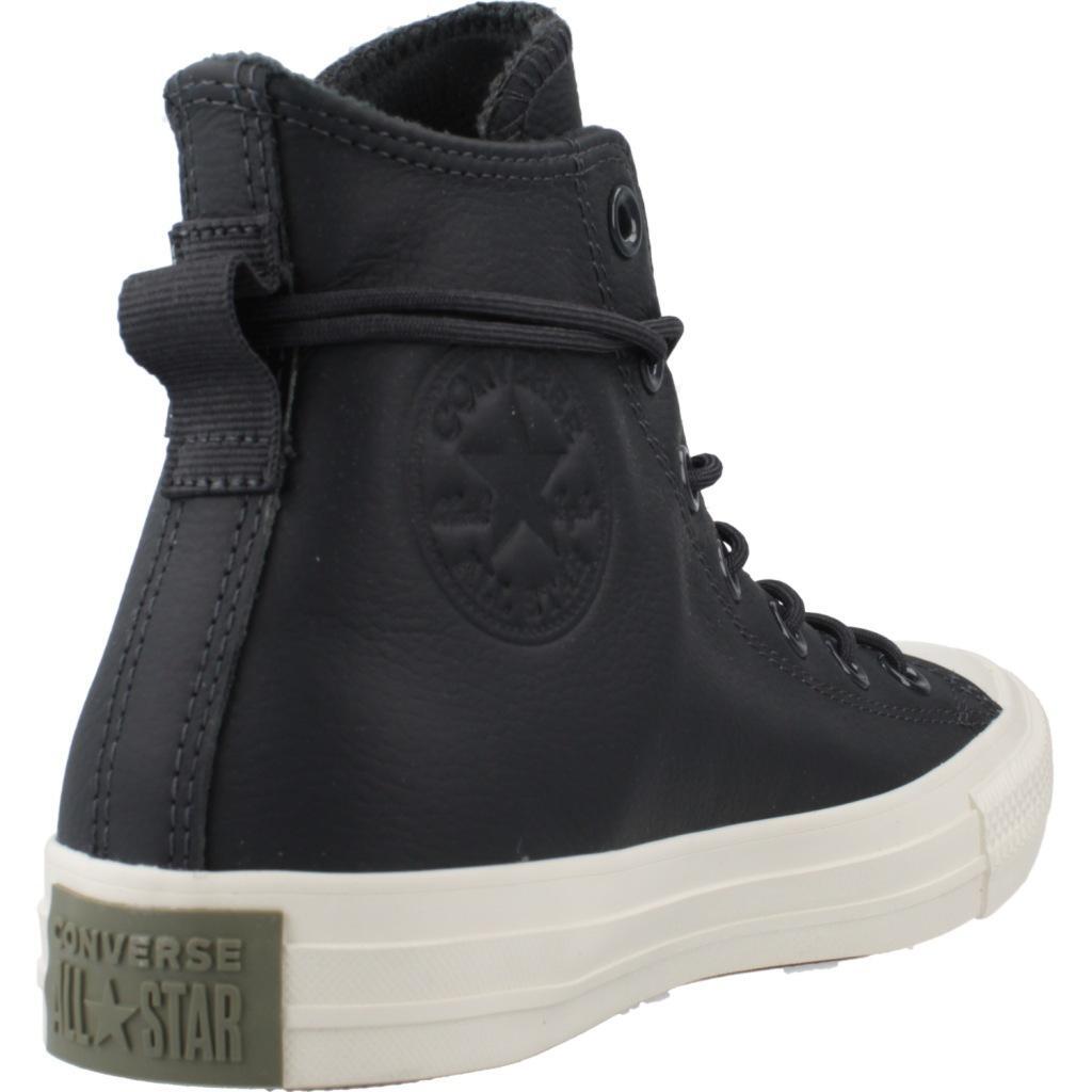 Baskets Converse Modèle Chuck Taylor All Star Hi Shadow Woods Couleur Noir 3/5