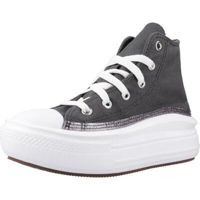 Zapatillas niña Converse Ctas Move Hi Dark Gris