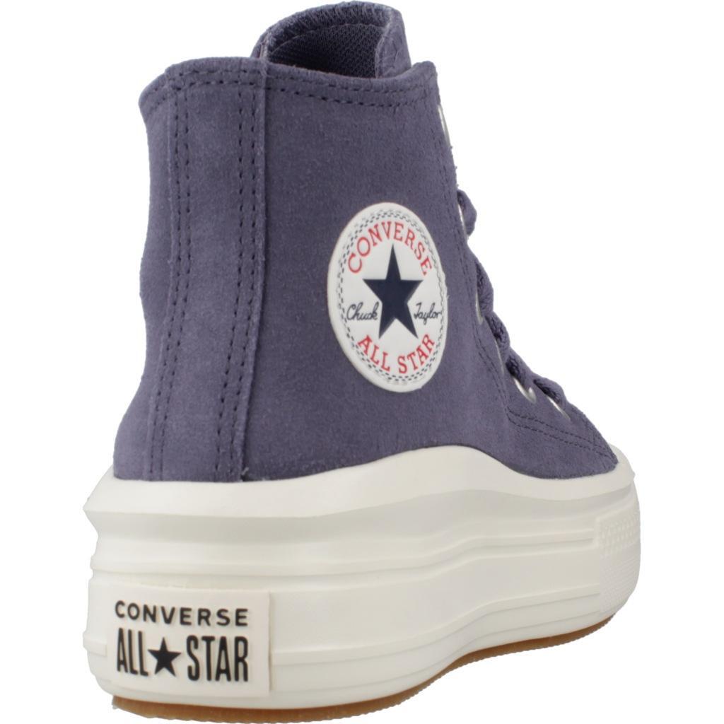 Baskets Converse Modèle Move Hi Couleur Violet 3/5