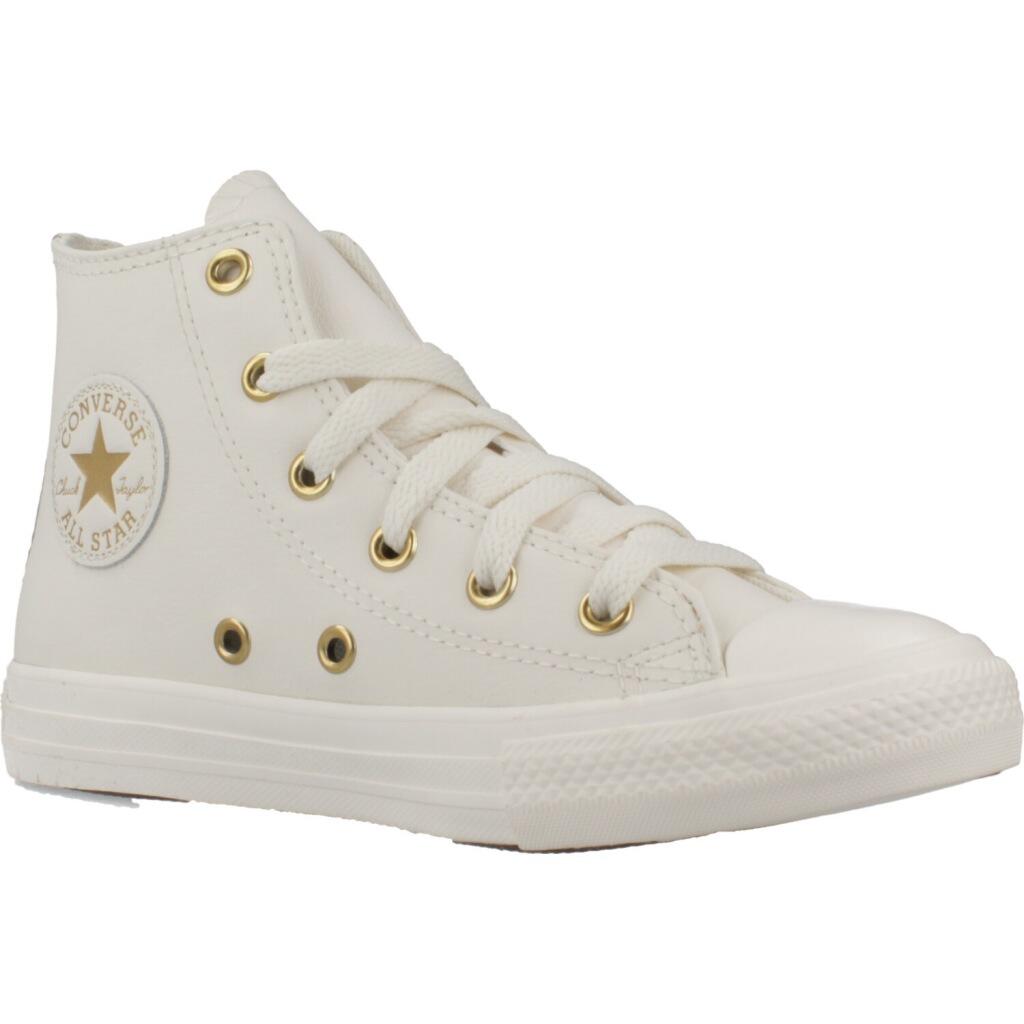 Baskets Converse Modèle Chuck Taylor All Star Gold Couleur Beige 5/5