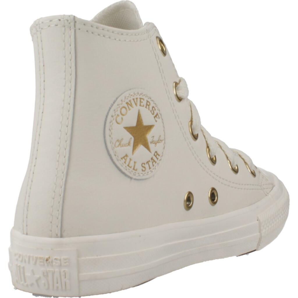 Baskets Converse Modèle Chuck Taylor All Star Gold Couleur Beige 3/5