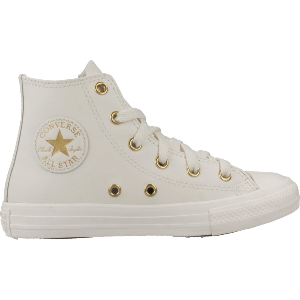 Baskets Converse Modèle Chuck Taylor All Star Gold Couleur Beige 4/5