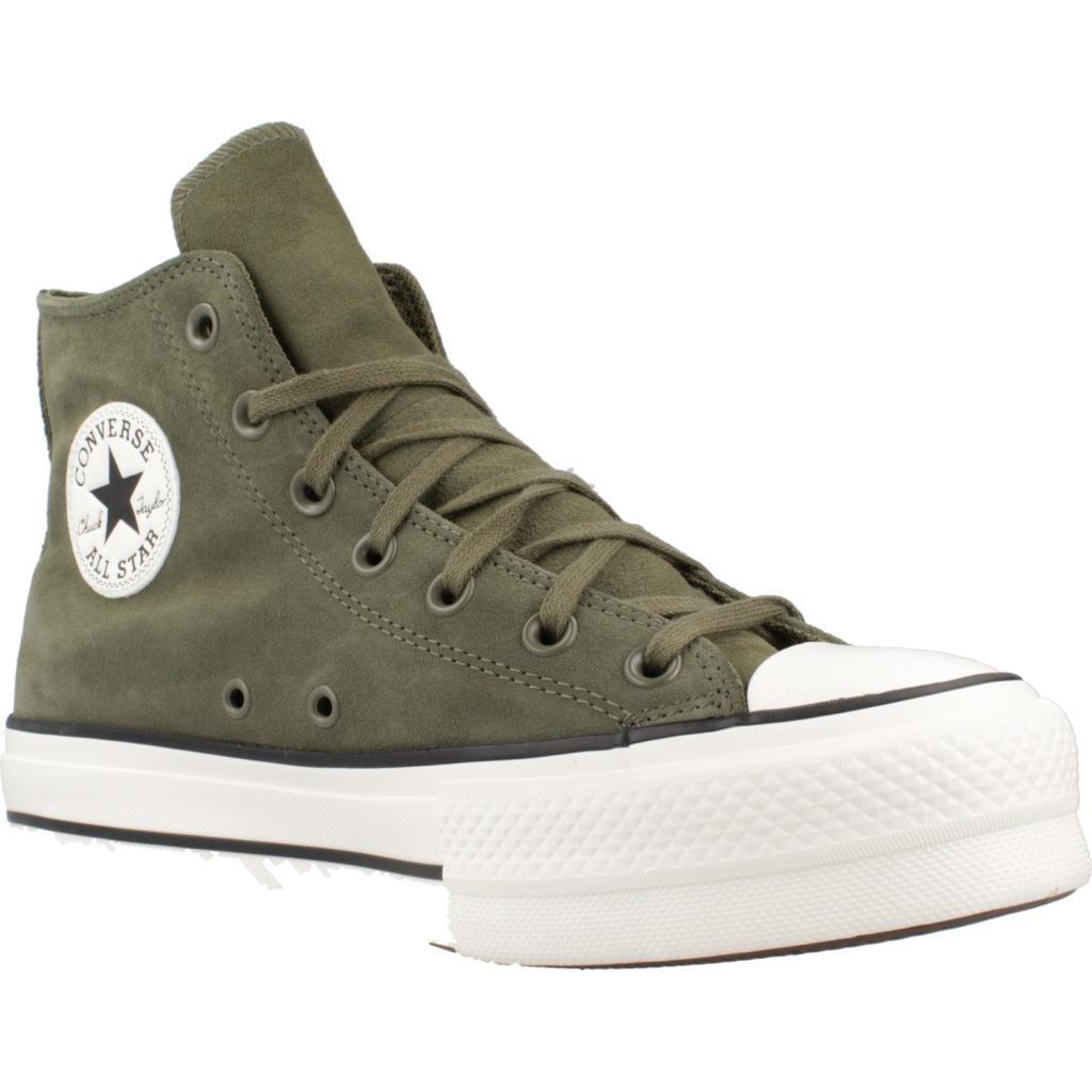 Zapatillas mujer Converse Ctas Lift Hi Verde 5/5