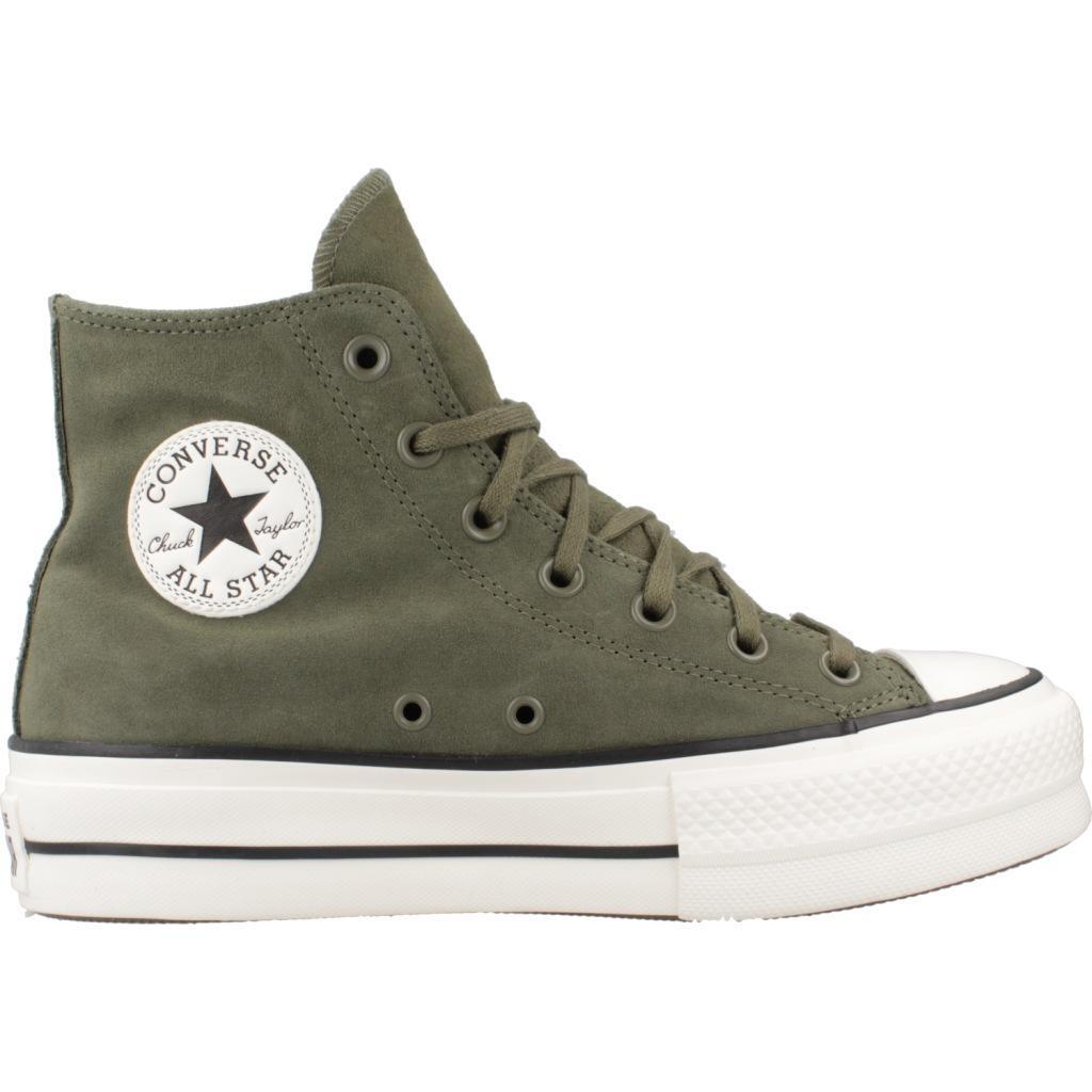 Zapatillas mujer Converse Ctas Lift Hi Verde 4/5